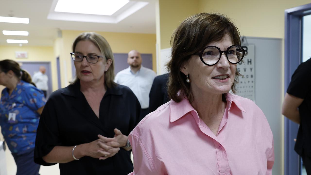 Premier Jacinta Allan (left) with Mary-Anne Thomas