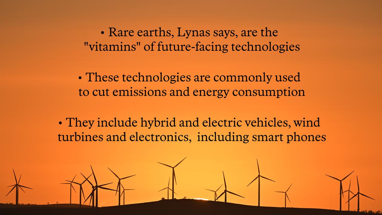 LYNAS RARE EARTHS FACTBOX
