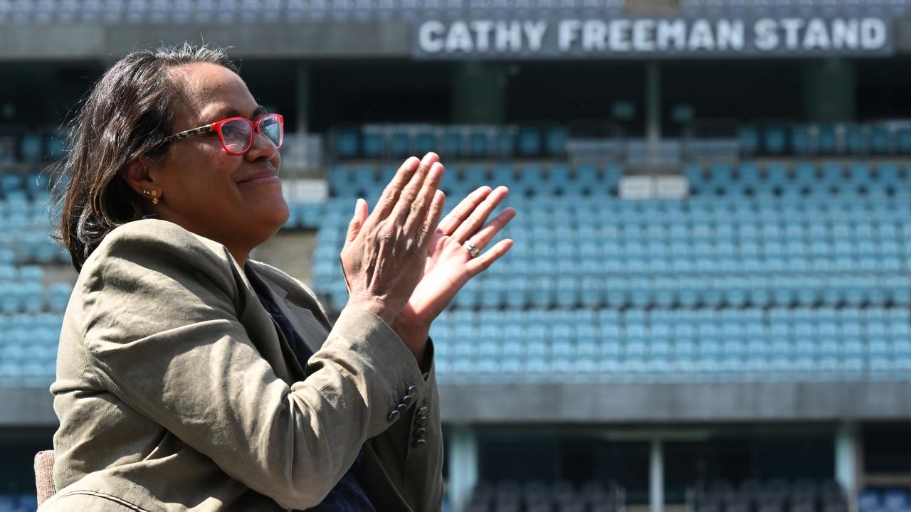 CATHY FREEMAN STAND LAUNCH