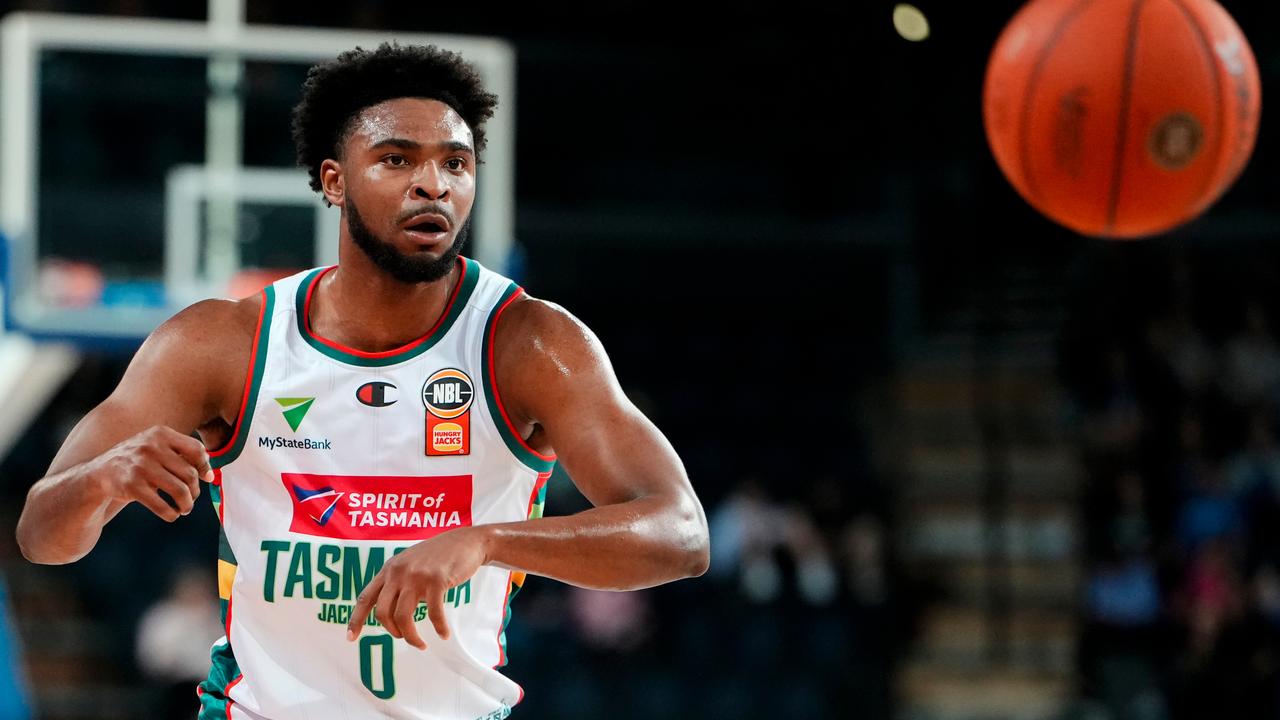 Tasmania JackJumper guard Bryce Hamilton