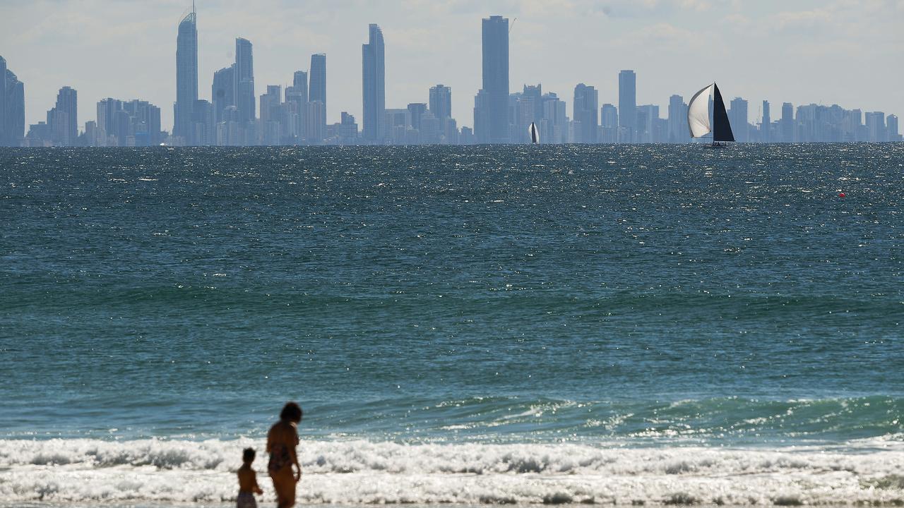The city skyline on the Gold Coast (file image)