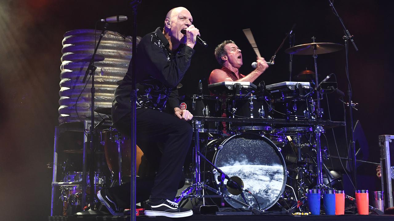 Peter Garrett and Rob Hirst