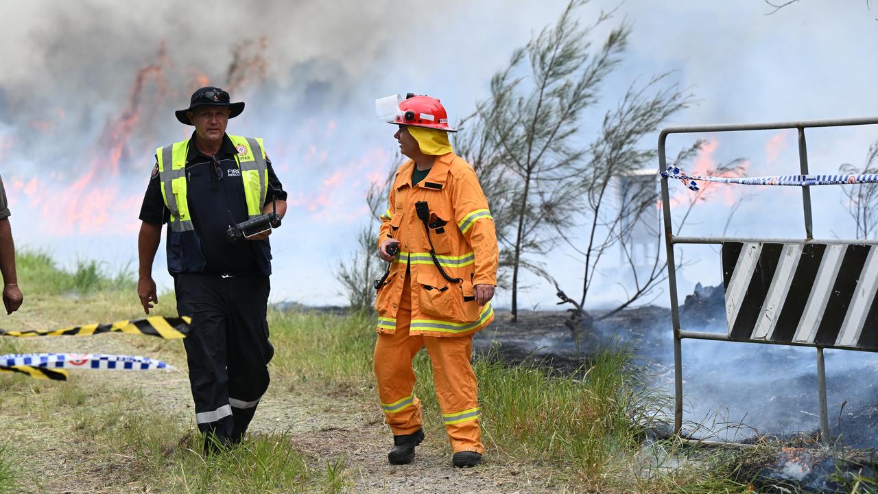 Firefighters and emergency personnel