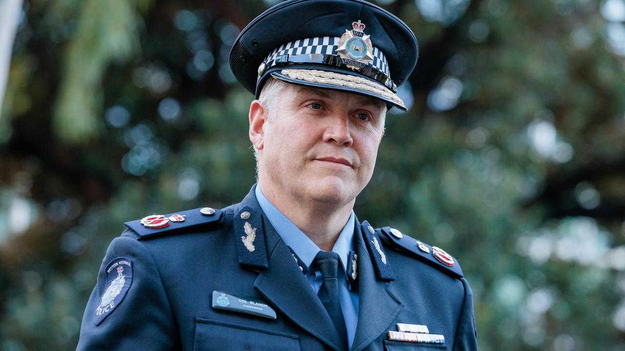 WA Police Commissioner Col Blanch (file image)