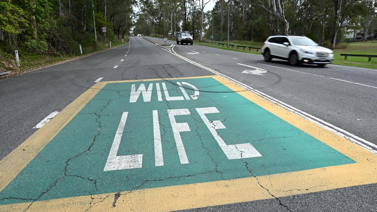 A sign warning motorists to be vigilant (file image)