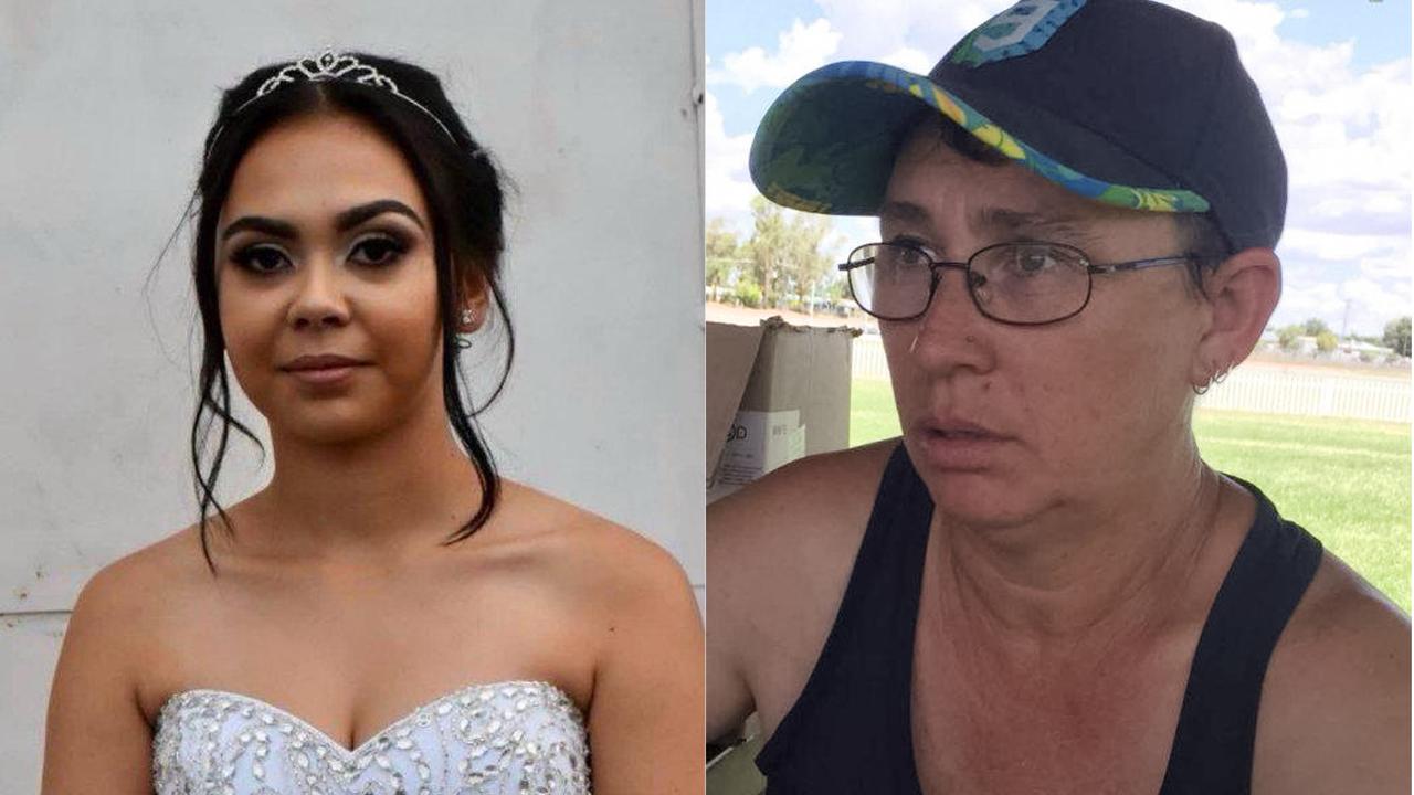 Sophie Quinn and her aunt Nerida Quinn