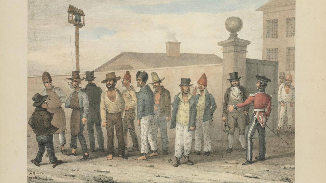 A government jail gang