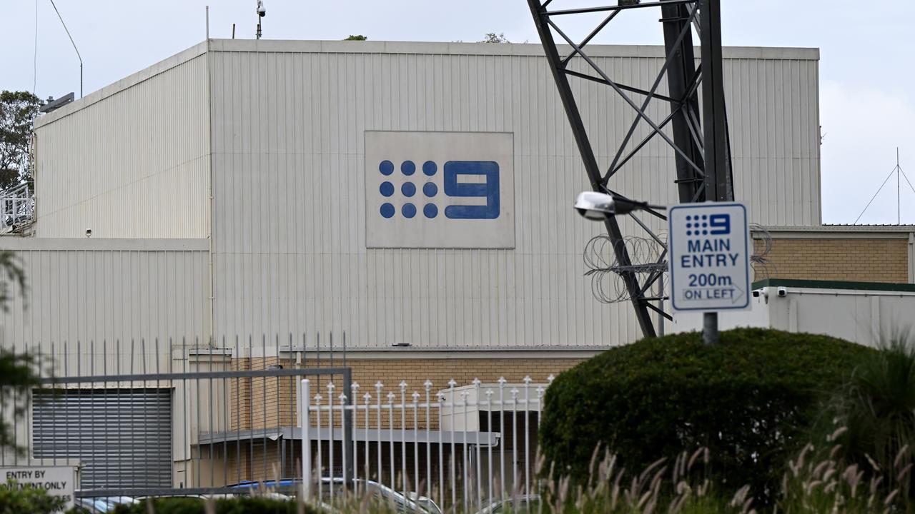 The Channel 9 Brisbane television studio