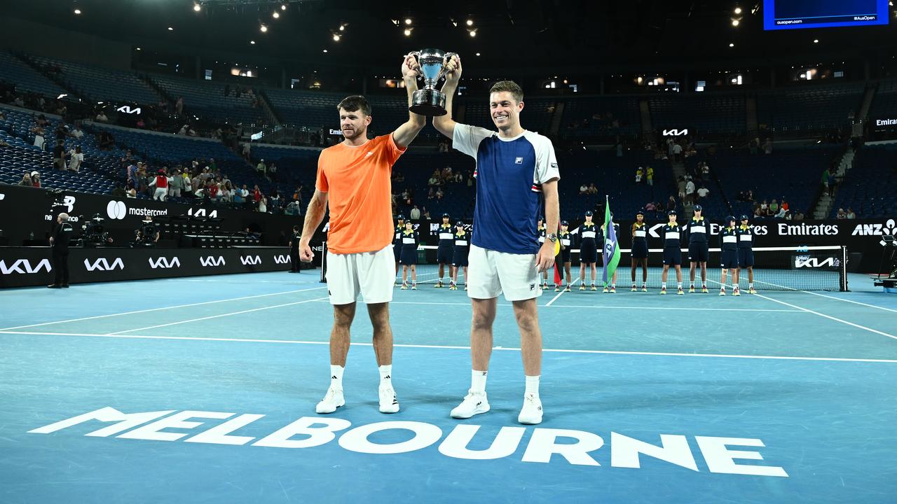 American Christian Harrison and England's Neal Skupski.