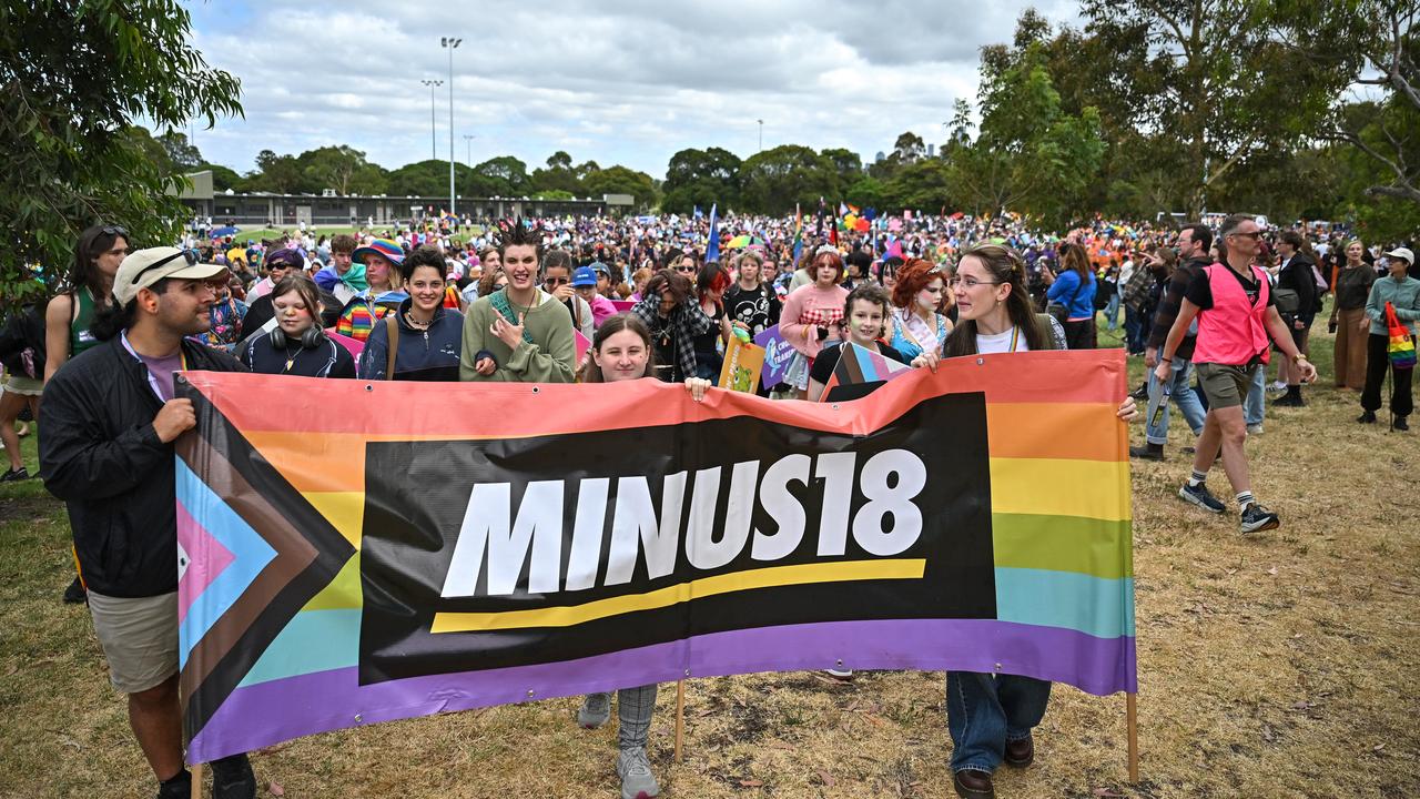 The annual Midsumma Pride March