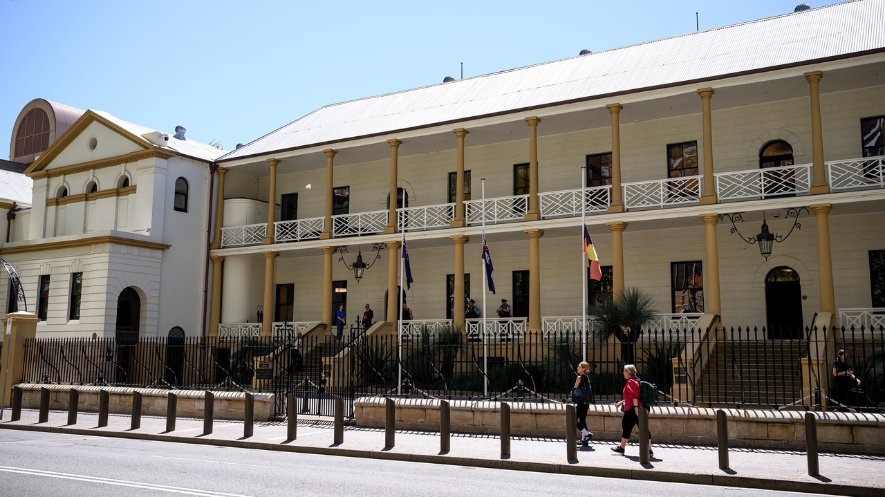 General view of NSW Parliament