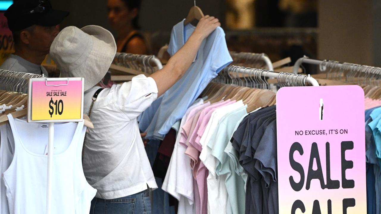 A retail shopper (file image)