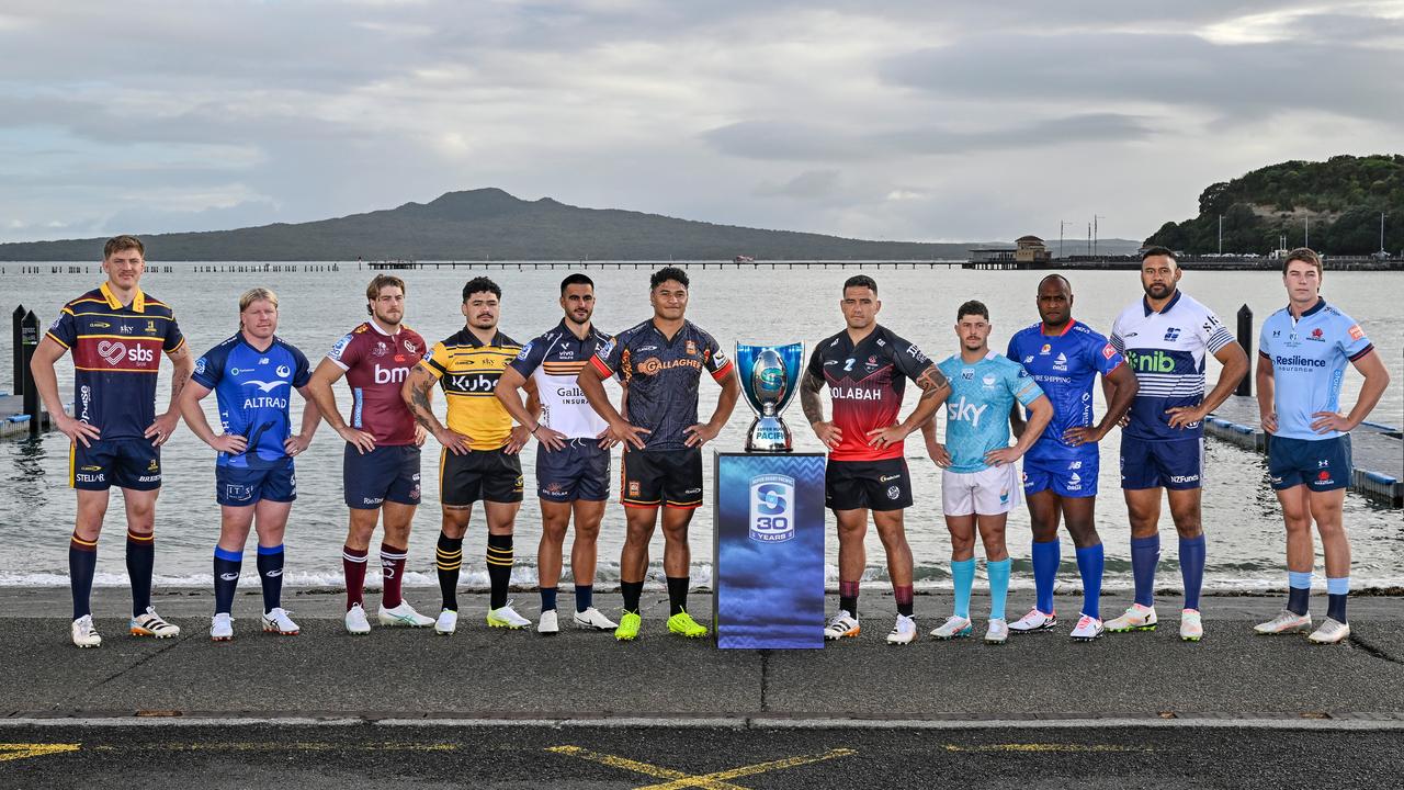 Super Rugby Pacific 2026 season launch in Auckland.