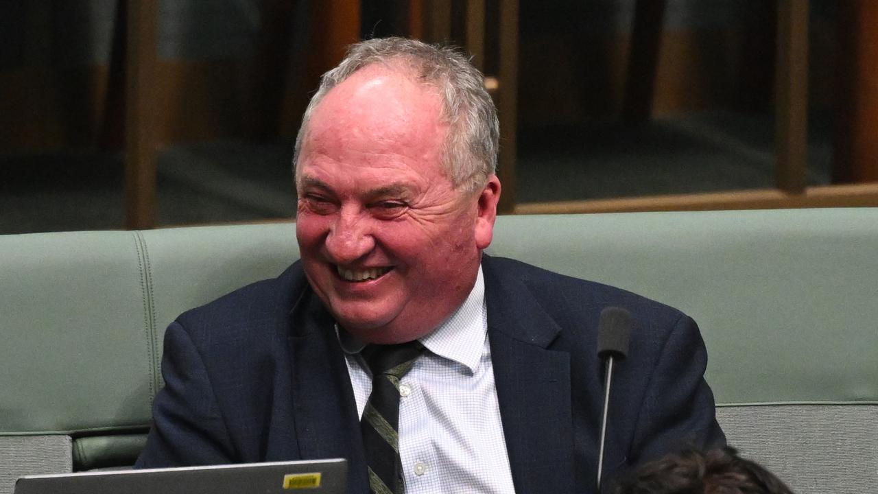 Nationals MP Llew O'Brien and One Nation MP Barnaby Joyce