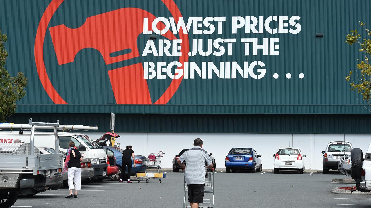 Bunnings branding is seen at a store (file image)