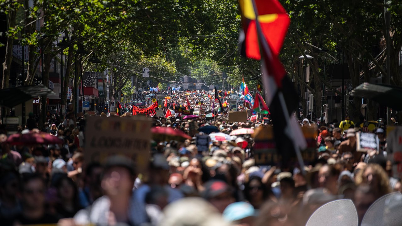 INVASION DAY RALLY MELBOURNE