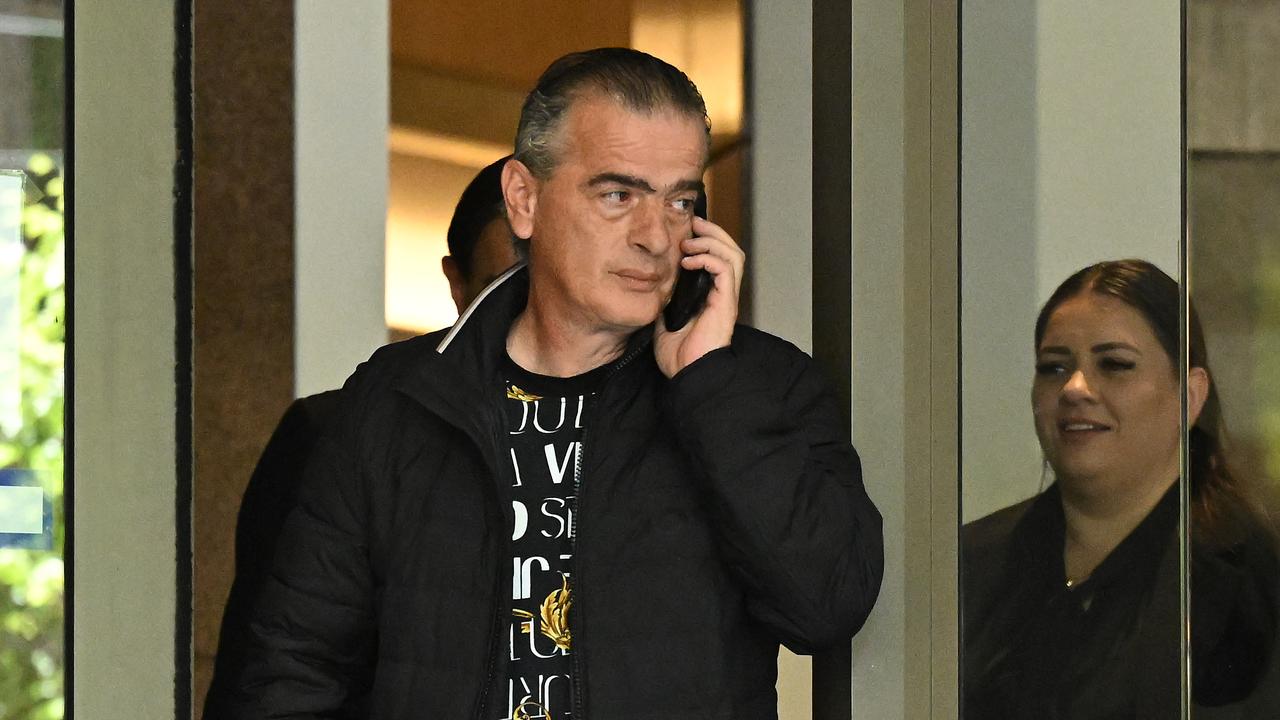 Co-accused Basilios Meletsis (left)