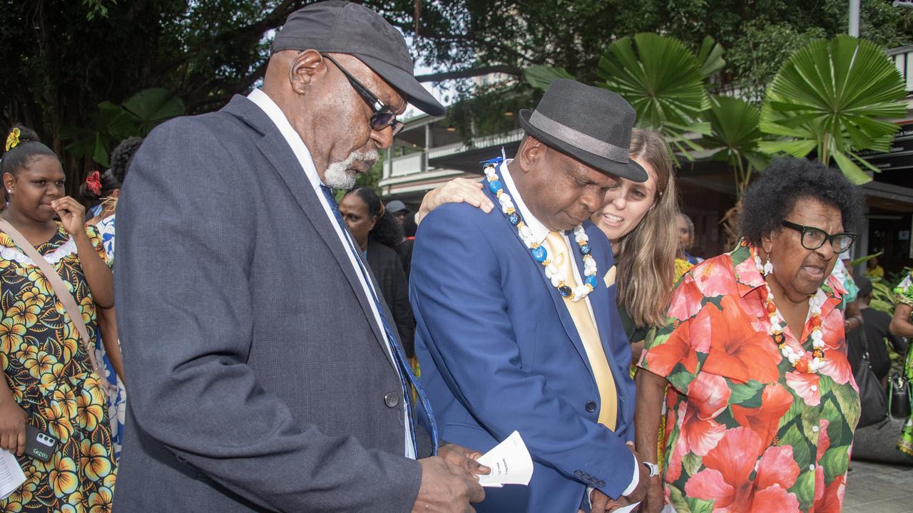 Uncle Paul Kabai, Uncle Pabai Pabai and Aunty McRose Elu 