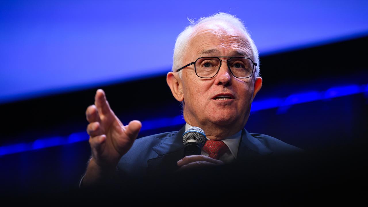 Former prime minister Malcolm Turnbull