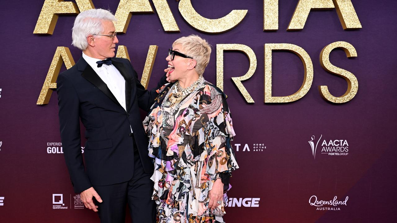 Baz Luhrmann (left) and Catherine Martin