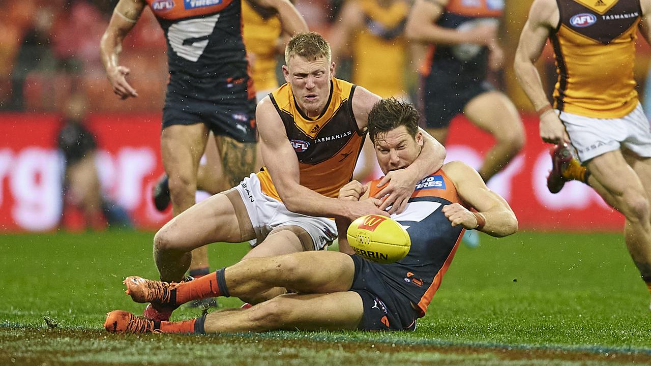 (L-R) James Sicily and Toby Greene.