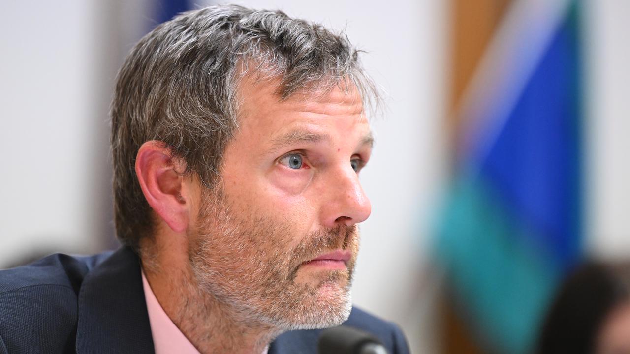 Jared Greenville at Senate estimates