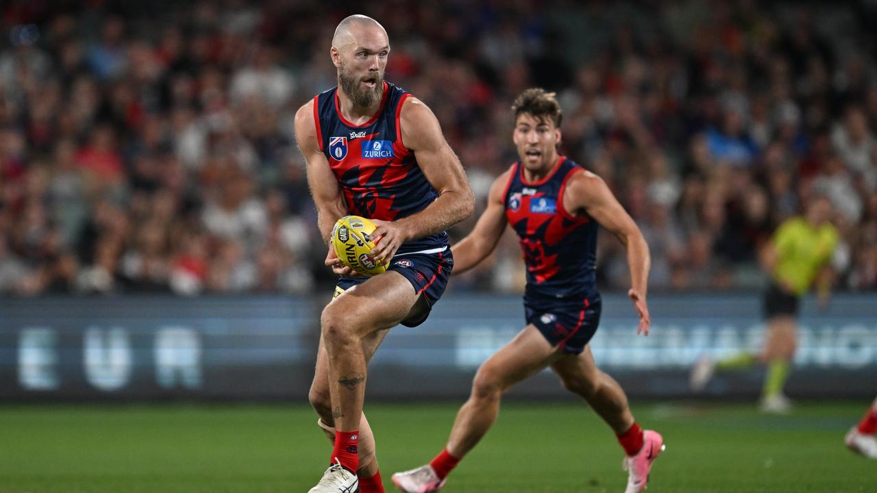 Max Gawn will miss Jack Viney's presence in the Melbourne midfield.