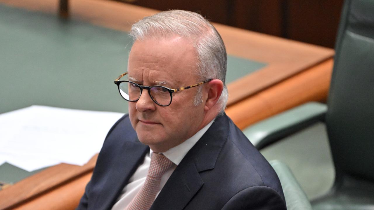 Prime Minister Anthony Albanese during Question Time