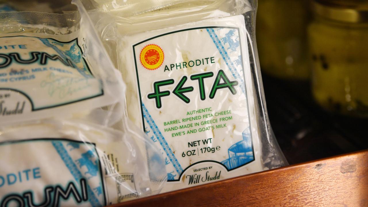 Feta cheese in a store at the Adelaide (file image)