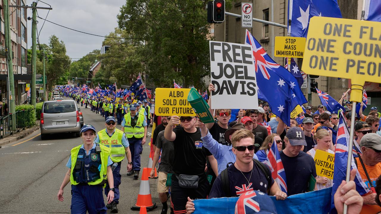March for Australia rally (file)