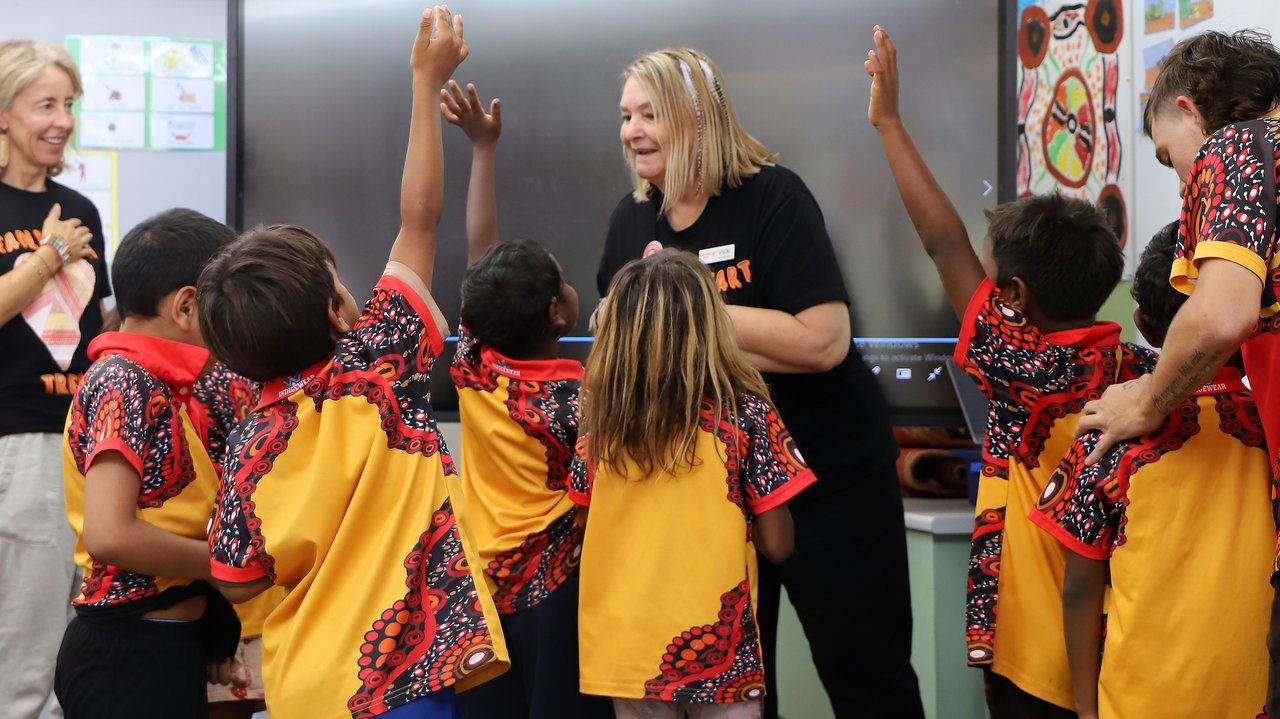 Children at Yipirinya School in Alice Springs