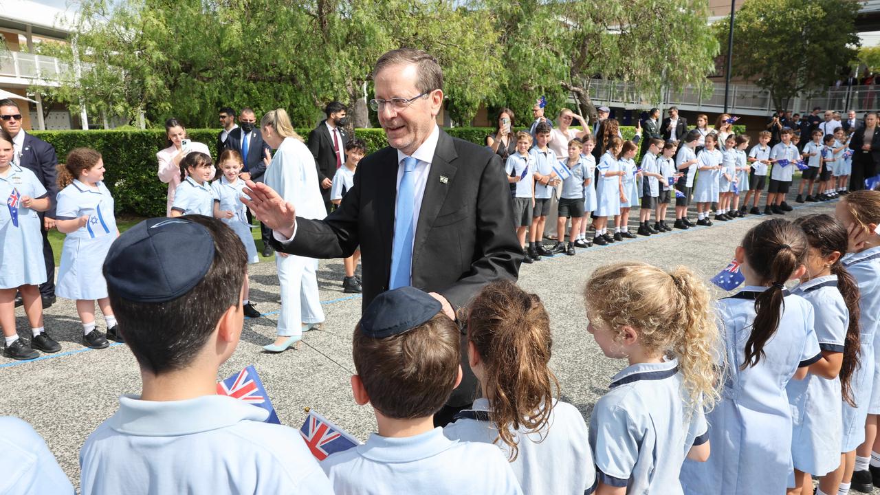 Israeli President Isaac Herzog and First Lady Michal Herzog