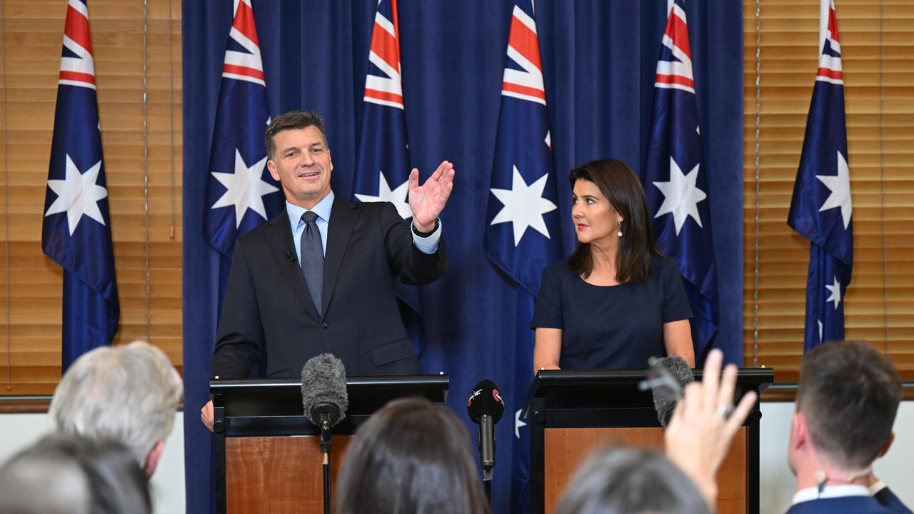 Angus Taylor and Jane Hume