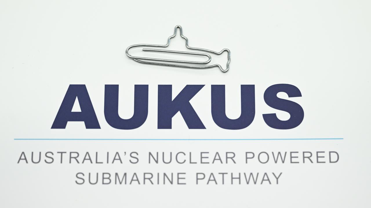 The AUKUS logo
