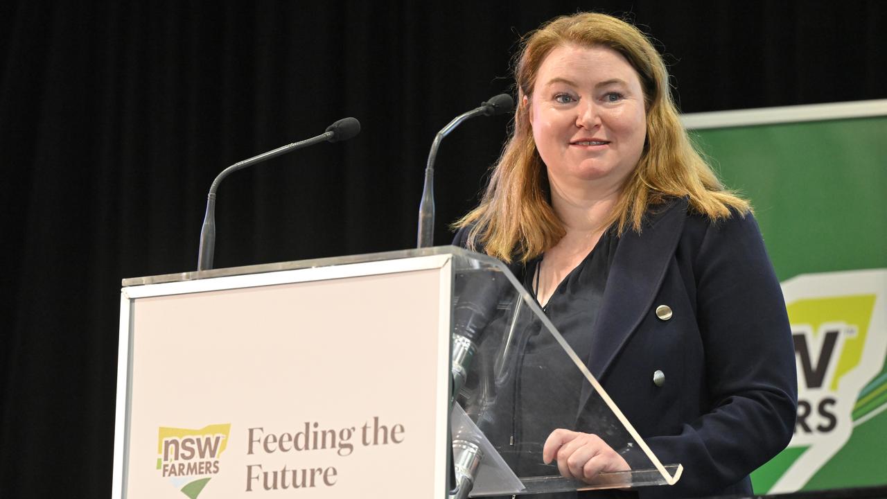 NSW Agriculture Minister Tara Moriarty