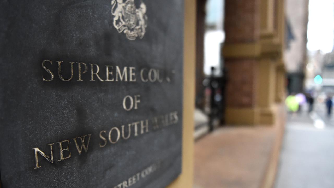 Court signage (file)