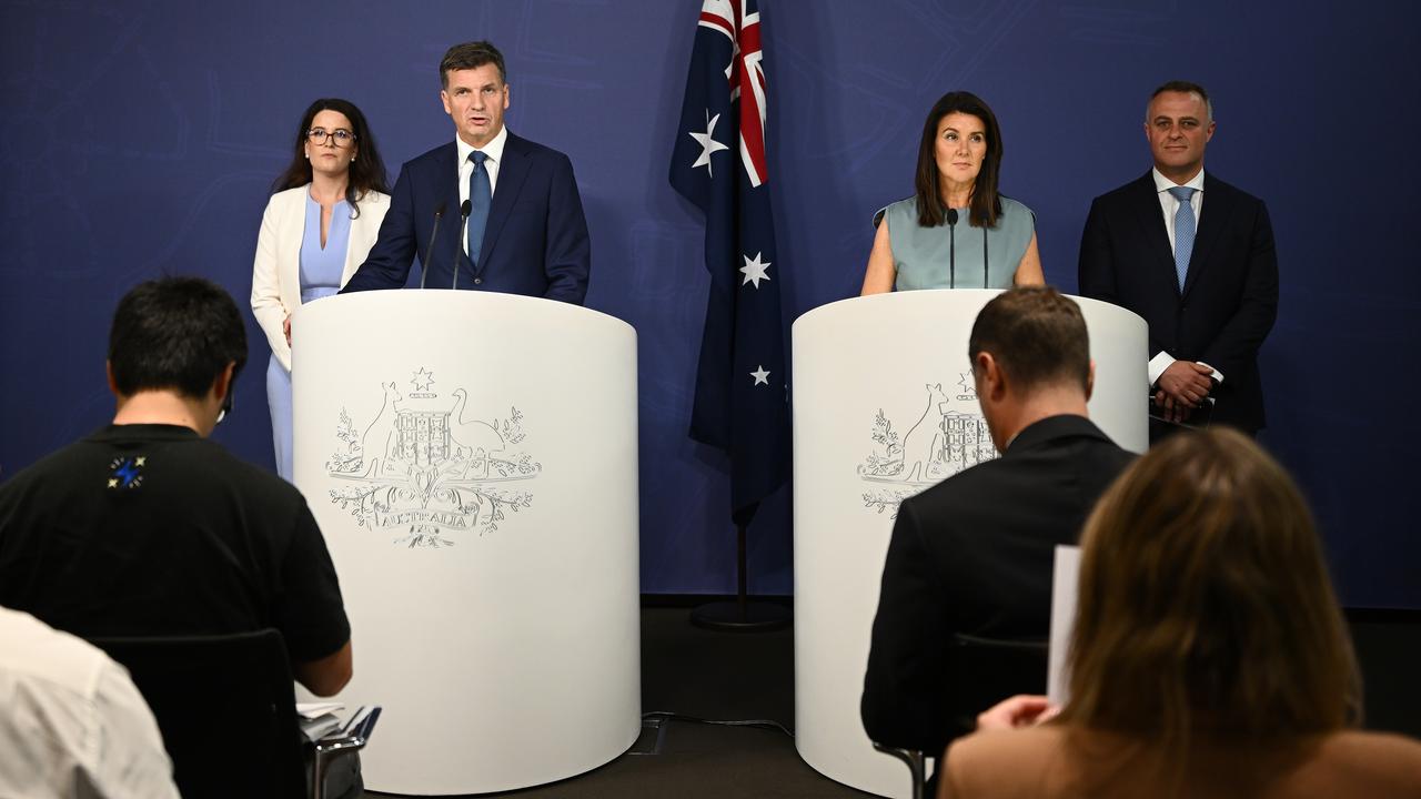 Angus Taylor frontbench announcement