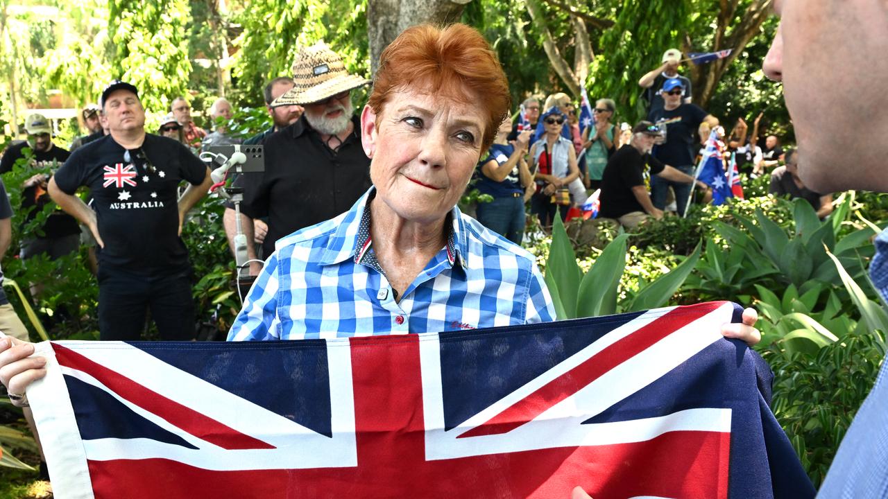 One Nation leader Pauline Hanson (file image)
