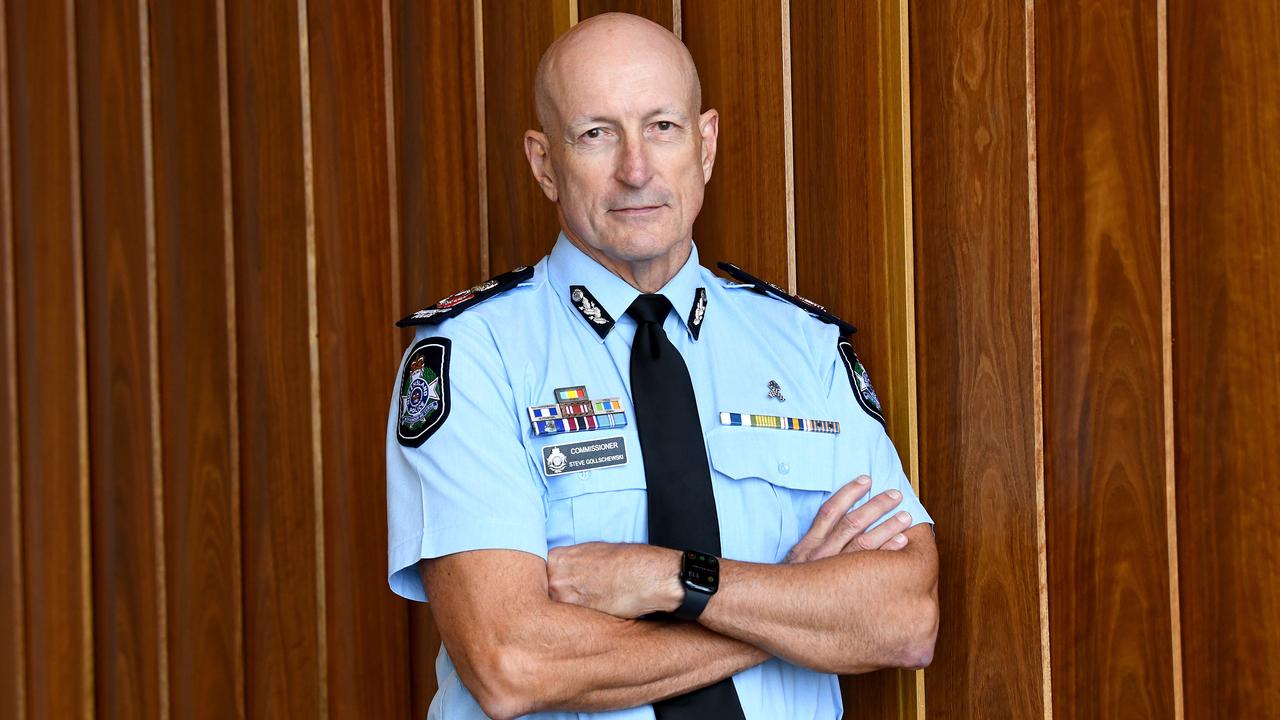 Queensland Police Commissioner Steve Gollschewski (file image)