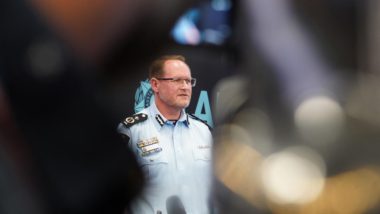 AFP assistant commissioner Stephen Nutt