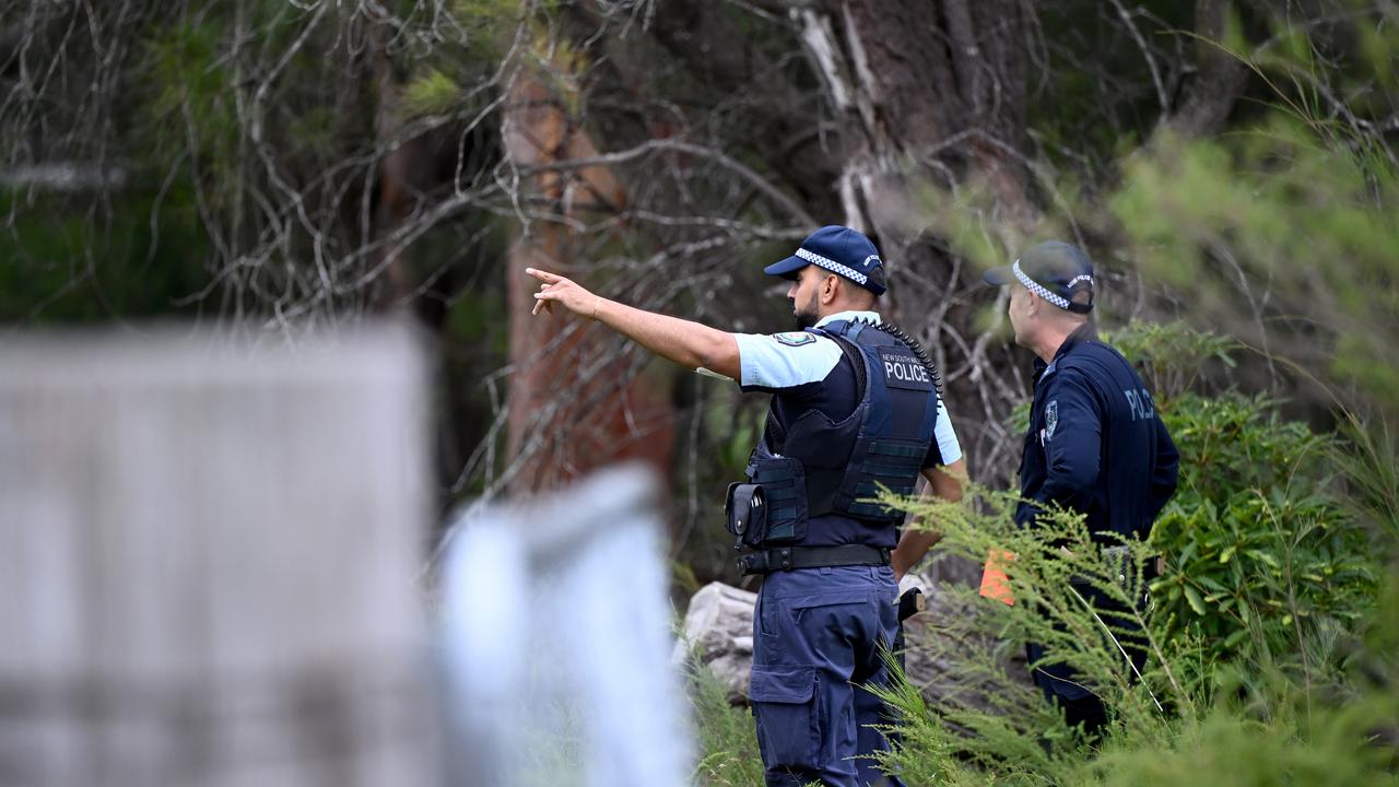 NSW police search a property at Dural