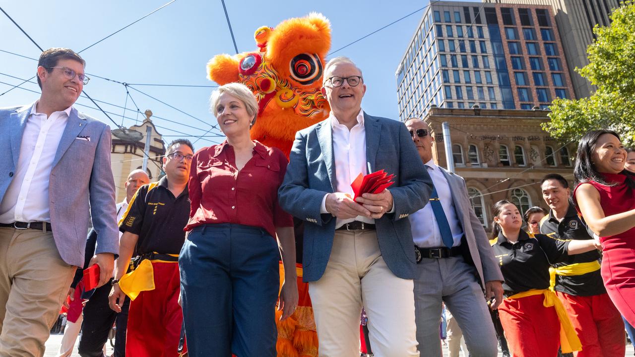Tanya Plibersek and Anthony Albanese 