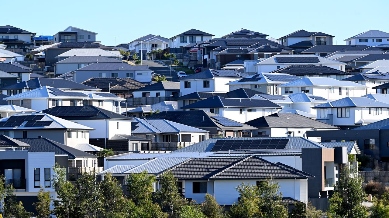 A housing estate (file image)