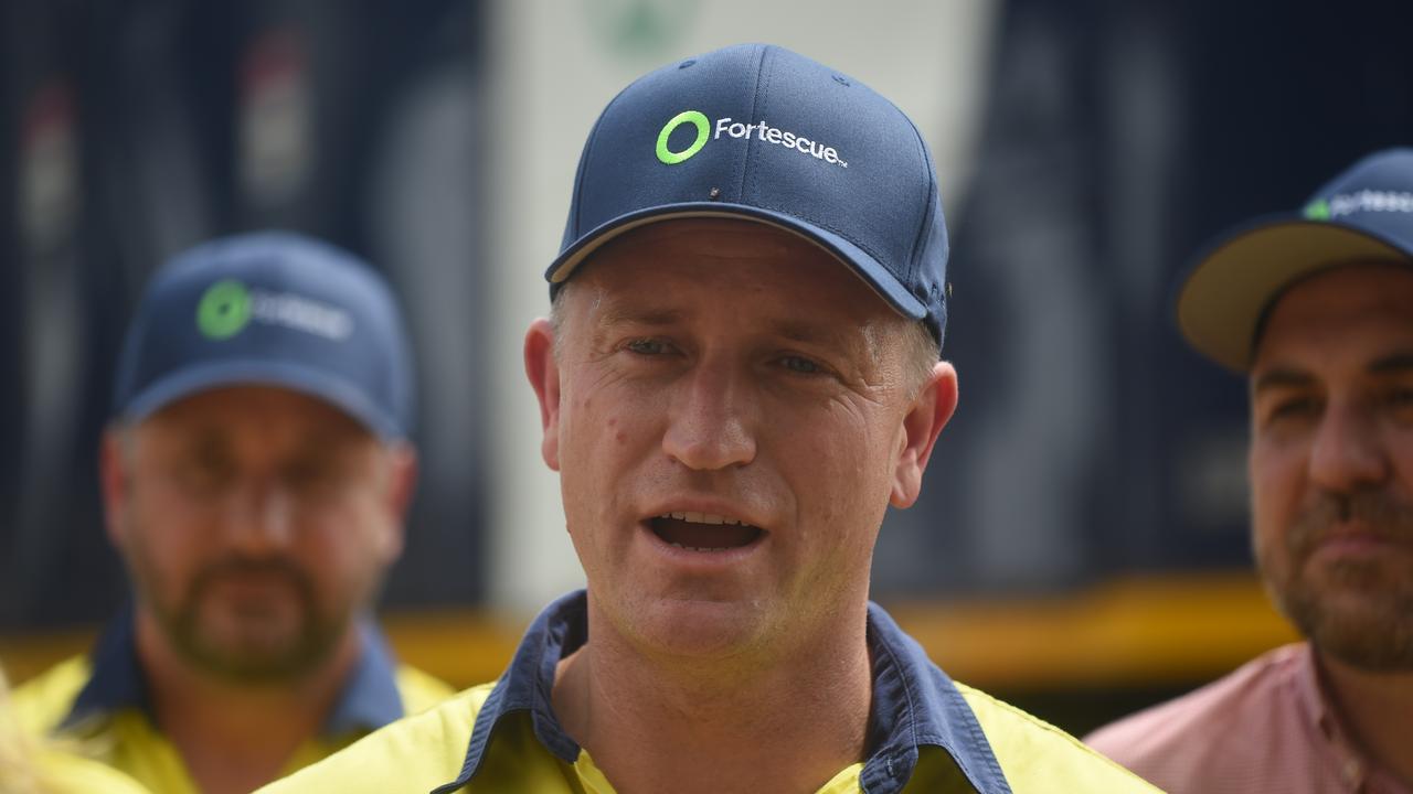 Dino Otranto speaks to media (file image)