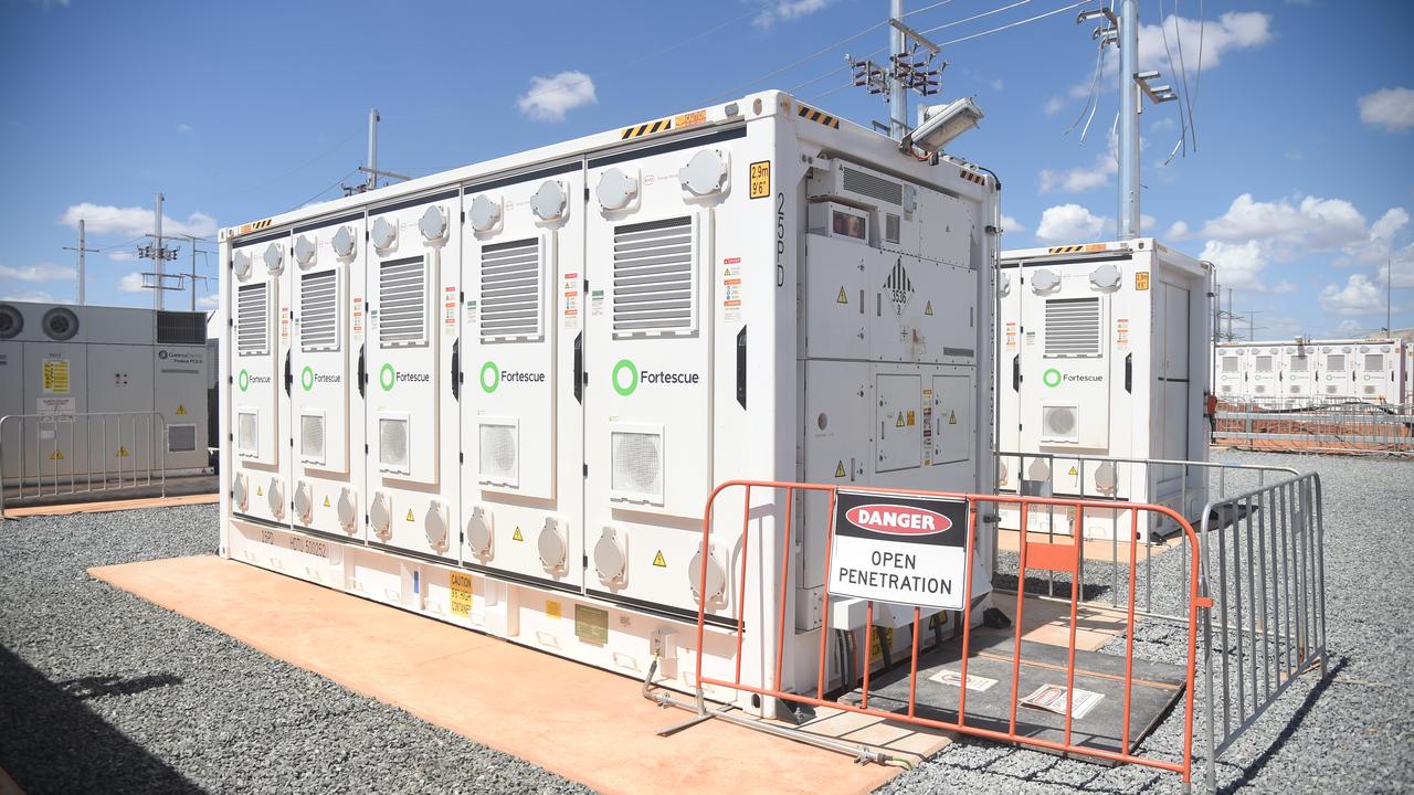 Fortescue's North Star Junction solar farm battery site (file image)