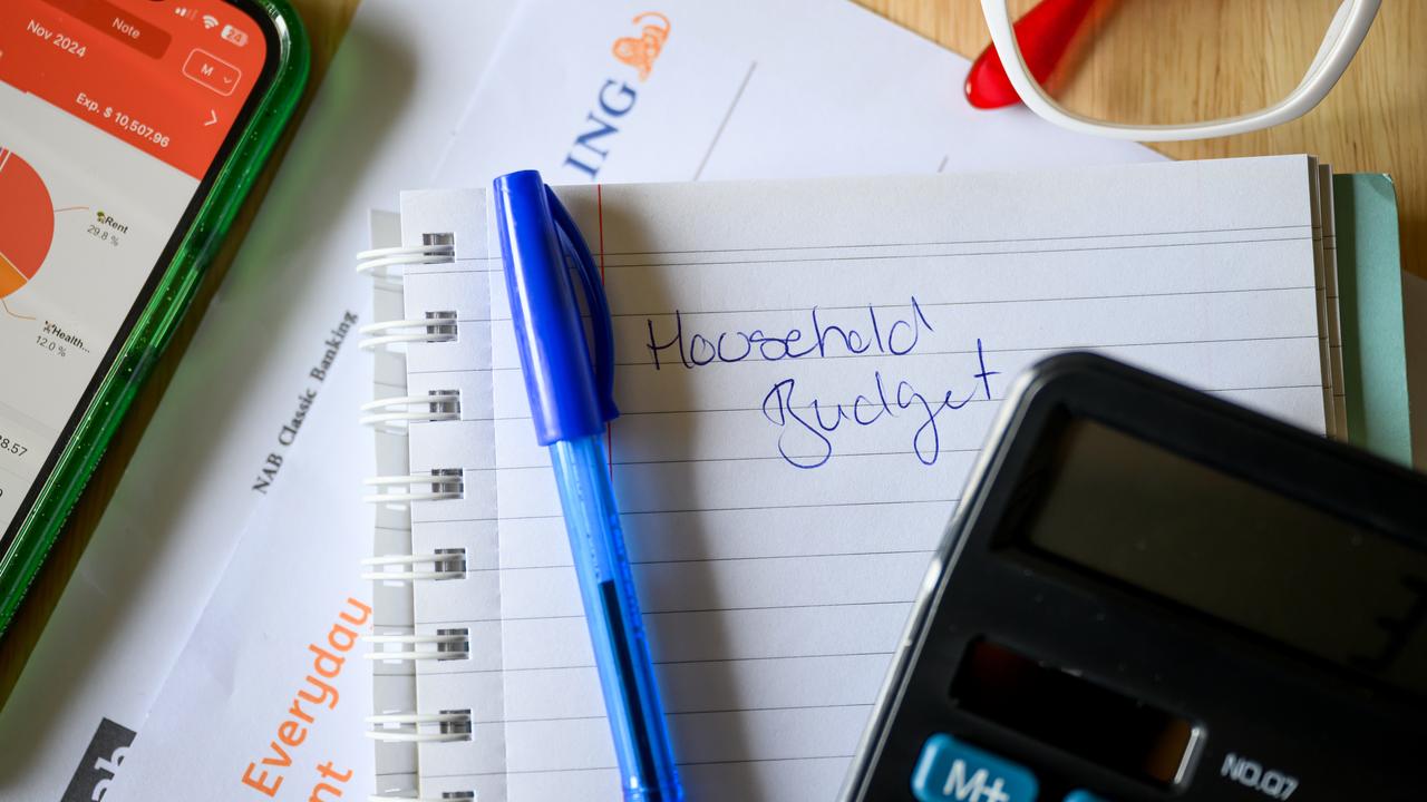 Household budget documents
