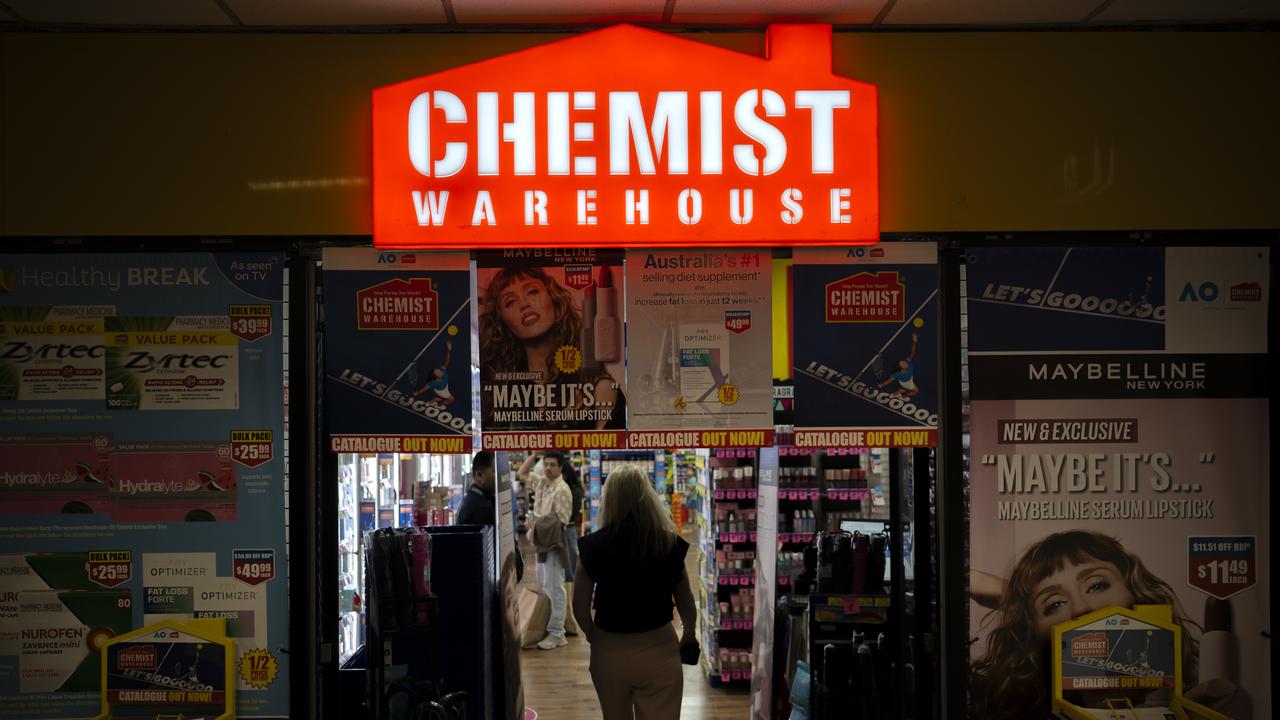 A stock photo of Chemist Warehouse