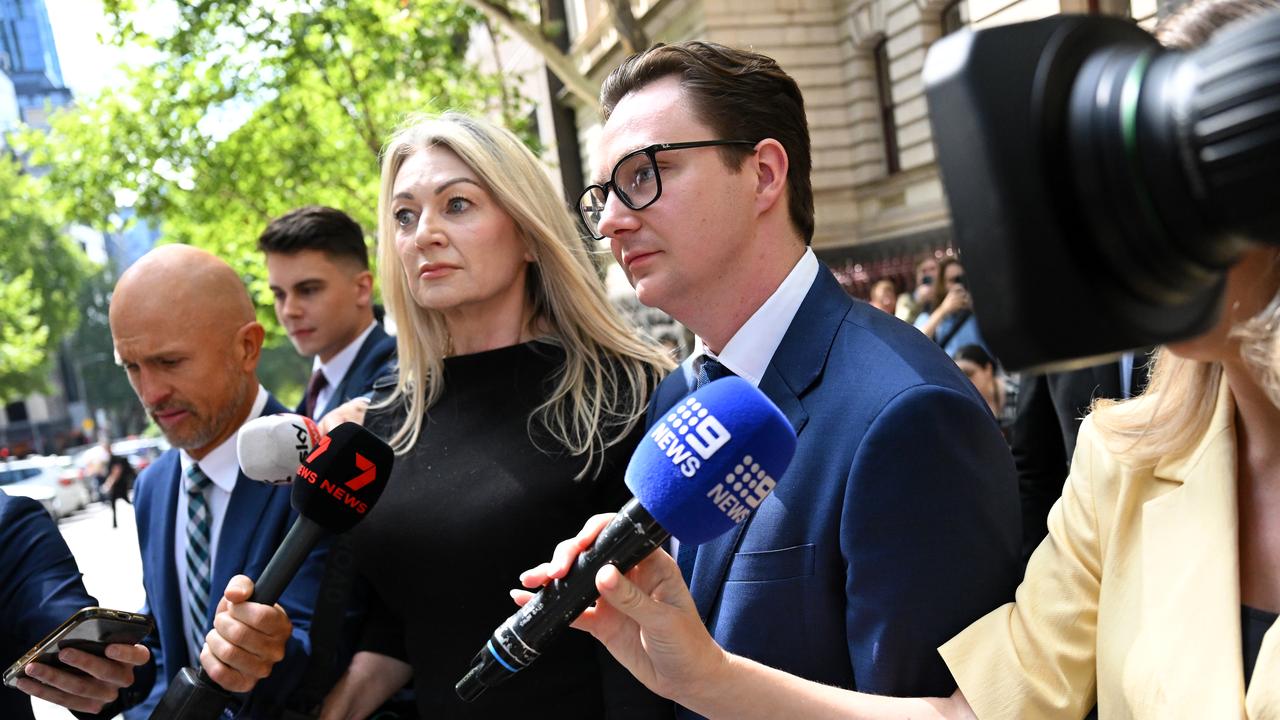 Greg Lynn's wife Melanie and son Geordie