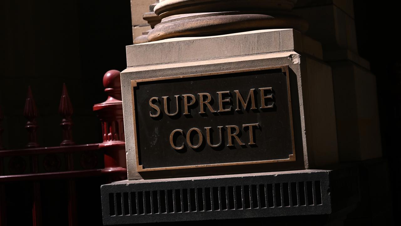 Court signage (file)
