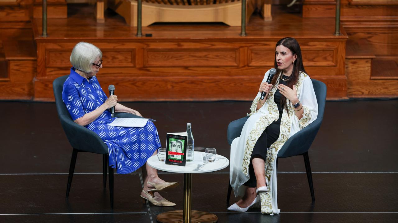 Pro-Palestinian author lashes out